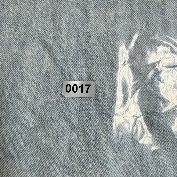 SO Paperbag Jeans Womens 0 24 Waist High Rise Mom Lightwash Ripped Destroyed - Picture 11 of 11